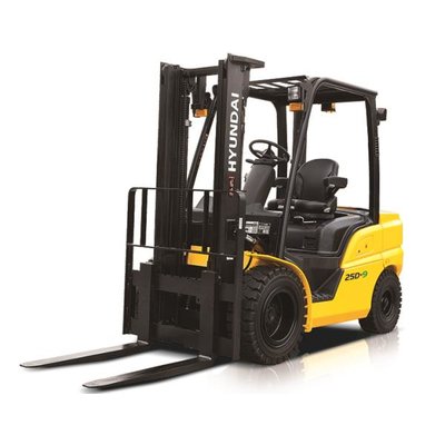 Forklift unloading pallets from a truck in Reading